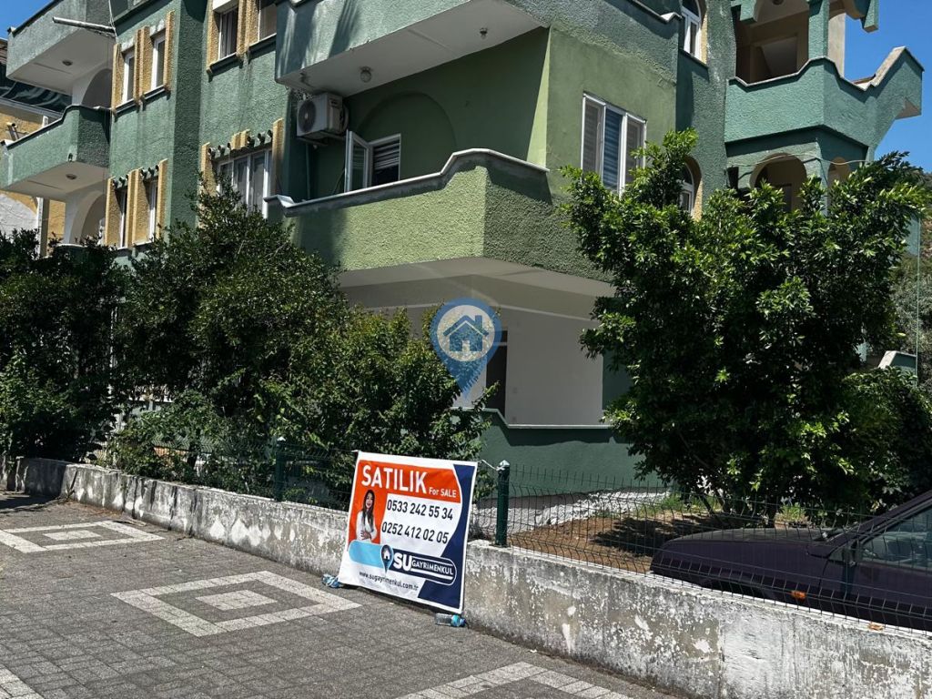 SU EMLAK İNCİ HEYKELİ CİVARI SATILIK BAHÇELİ 2+1 GİRİŞ KATI