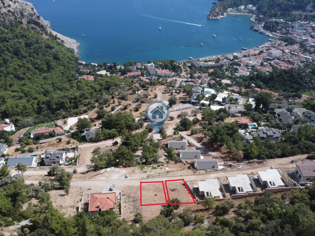 SU EMLAK MARMARİS TURUNÇ TA DENİZ MANZARALI ARSA