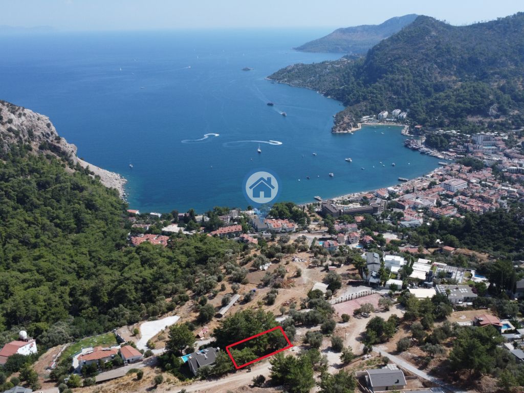 SU EMLAK MARMARİS TURUNÇ TA DENİZ MANZARALI ARSA