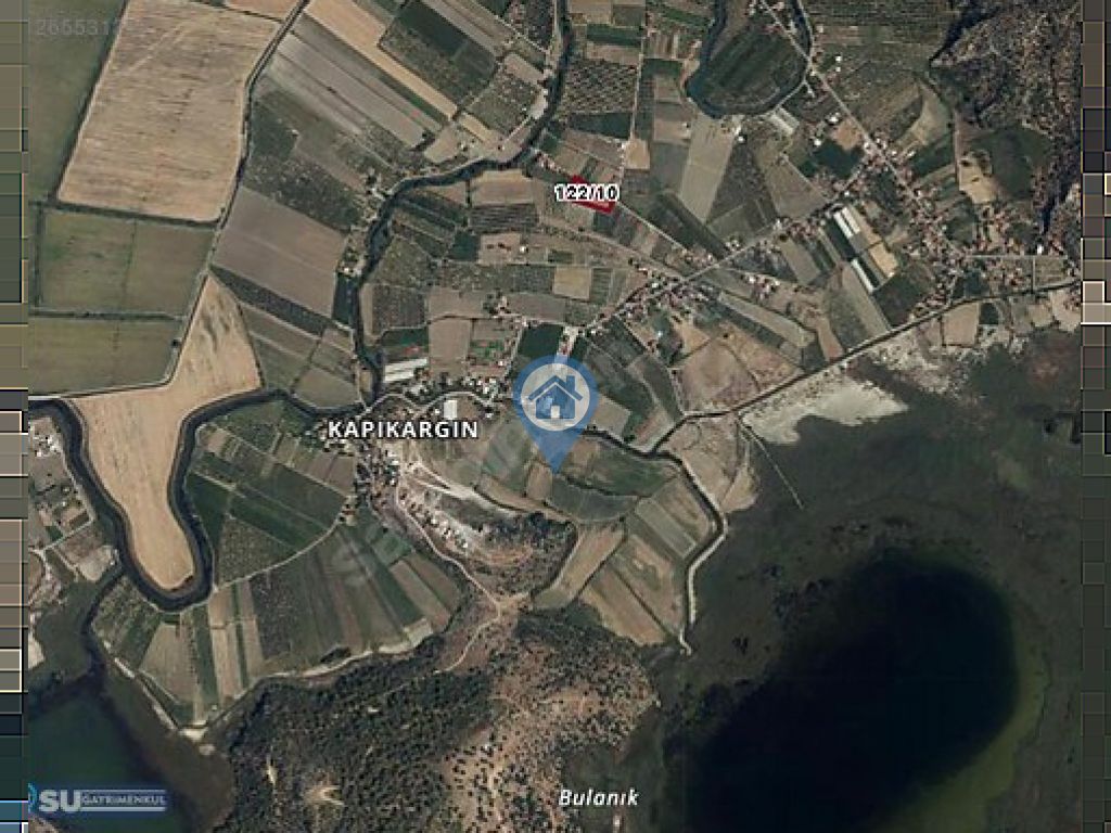 SU GAYRIMENKUL DALAMAN KAPUKARGINDA SATILIK TARLA