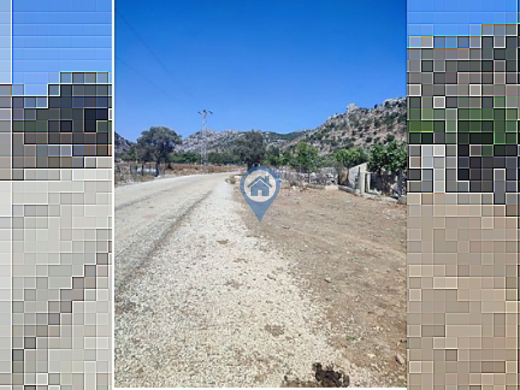 MARMARİS TAŞLICA SERÇE LİMANI YOLUNDA YOLA SIFIR SATILIK TARLA