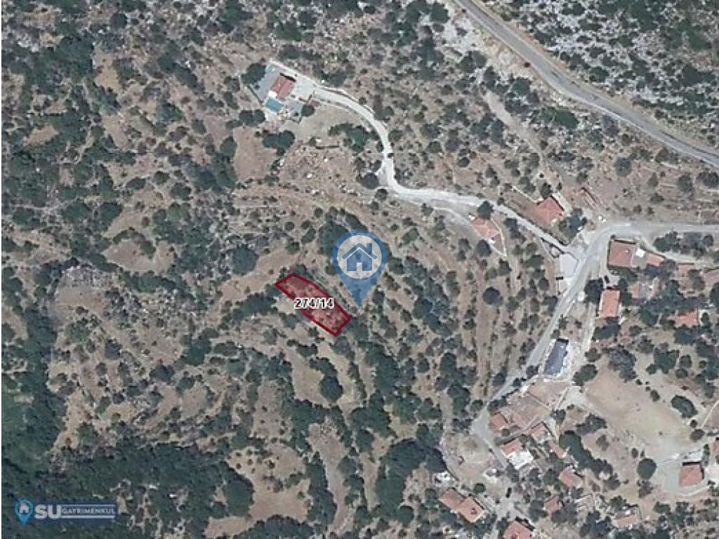 MARMARİS SÖĞÜT KÖYÜNDE SATILIK YOLU OLAN TARLA