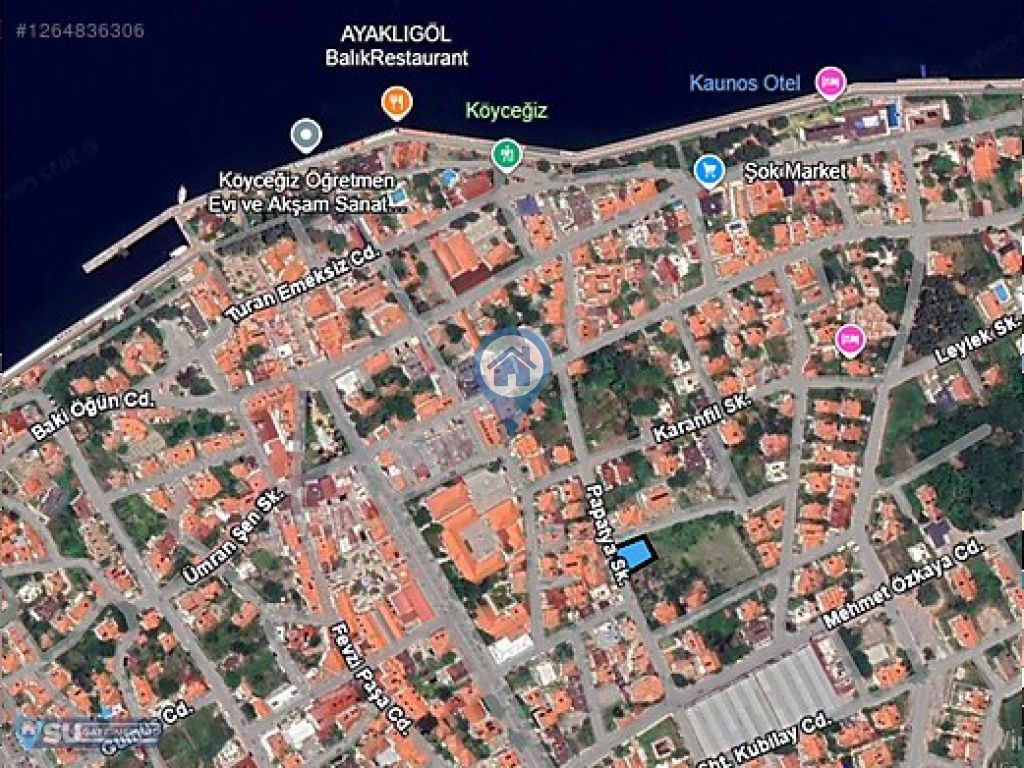 MUĞLA KÖYCEĞİZDE İMARLI ARSA