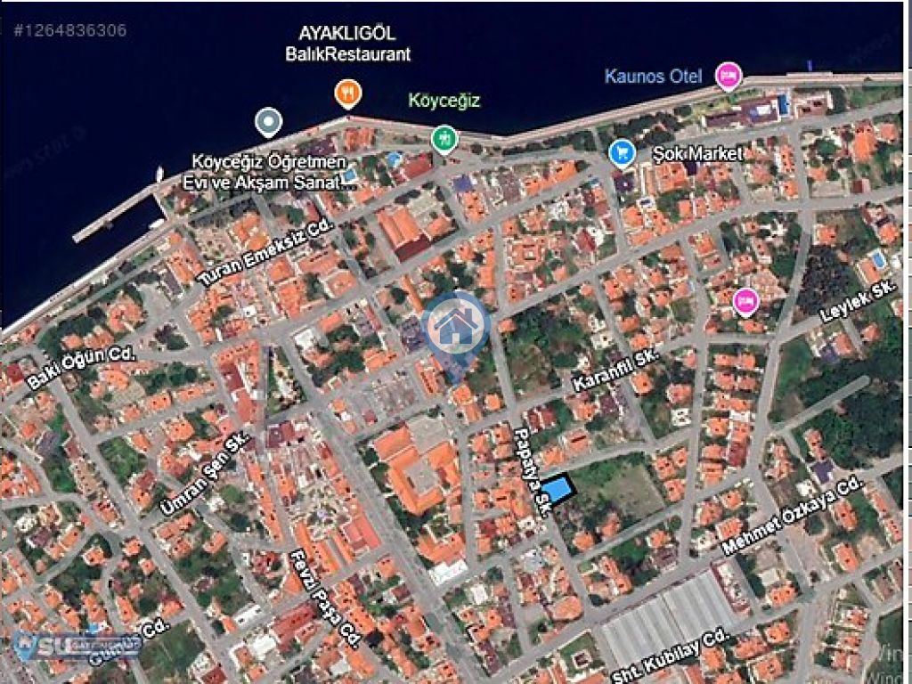 MUĞLA KÖYCEĞİZDE İMARLI ARSA