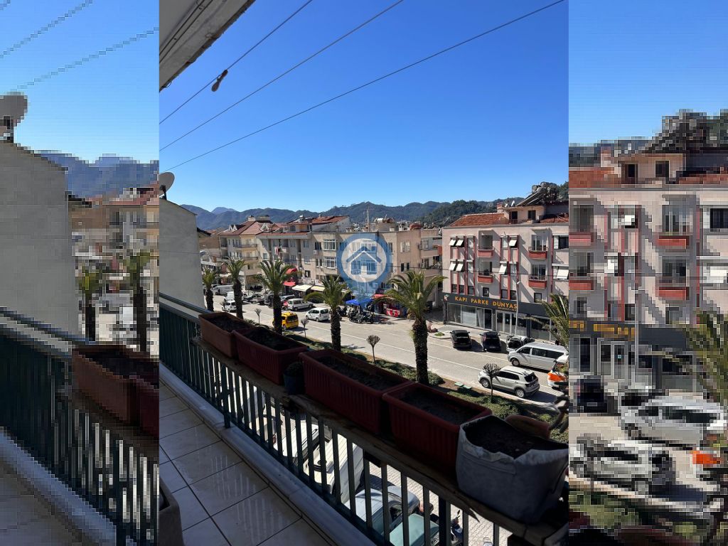MARMARİS GİRİŞİNDE SATILIK 2+1 DÜZ DAİRE