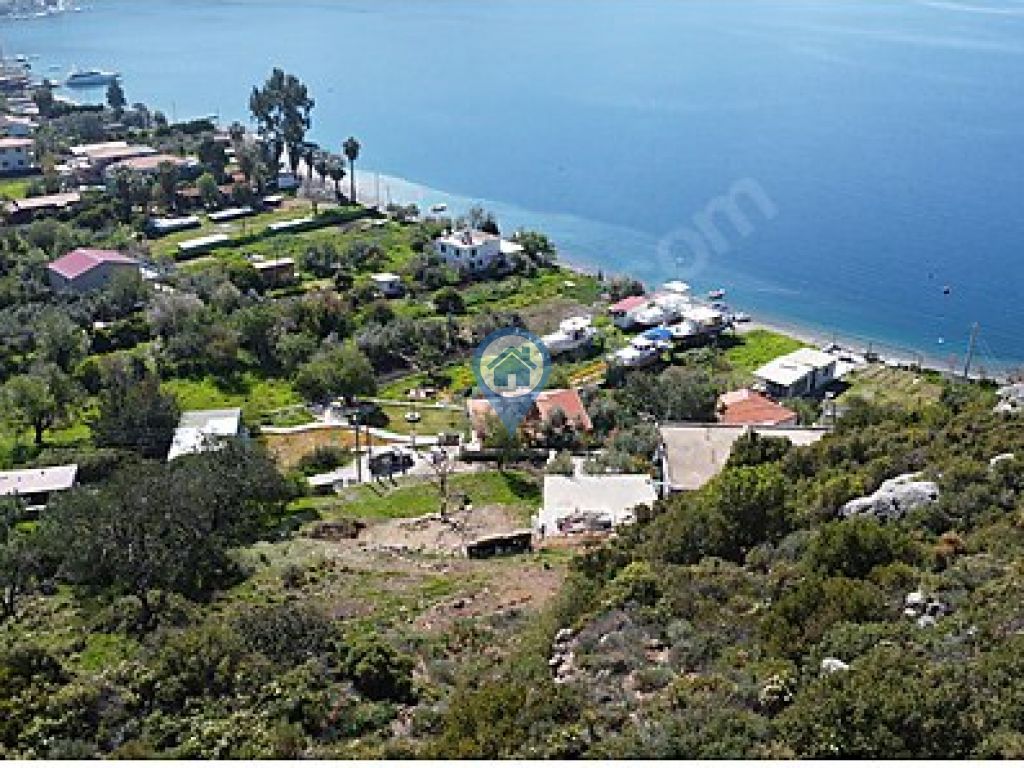 MARMARİS SÖĞÜT KÖYÜNDE FULL DENİZ MANZARALI ARSA