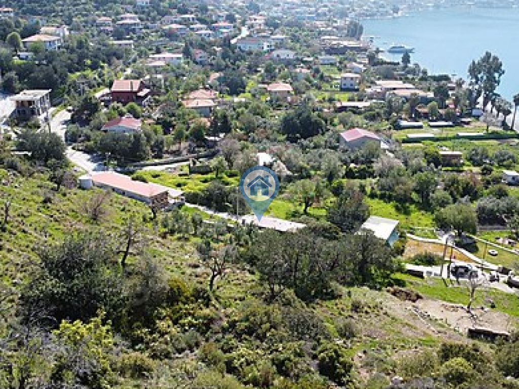 MARMARİS SÖĞÜT KÖYÜNDE FULL DENİZ MANZARALI ARSA