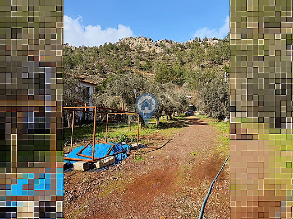 MARMARIS ORHANIYEDE SATILIK TARLA: 1300M², EVLI, DENIZE YAKIN