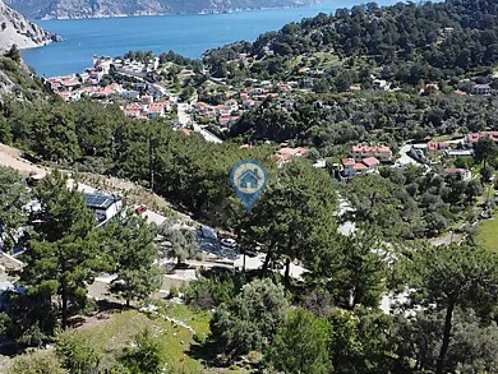 MARMARİS TURUNÇ MAHALLESİNDE DENİZ MANZARALI SATILIK İMARLI ARSA