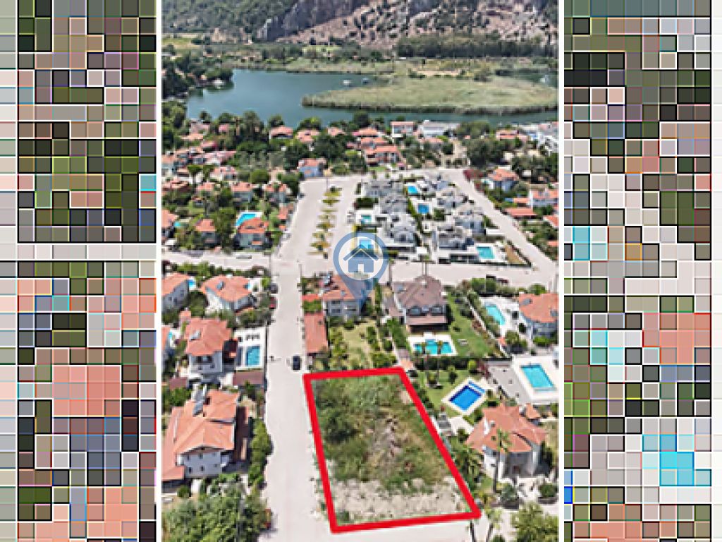DALYANIN TURİZM KALBİNDE 820 M² İMARLI ARSA