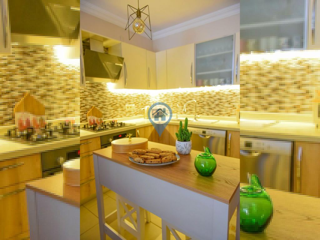 NEZİH SİTEDE BAHÇE KATI LÜKS EŞYALI 2+1 AÇIK MUTFAK 70M2 DAİRE