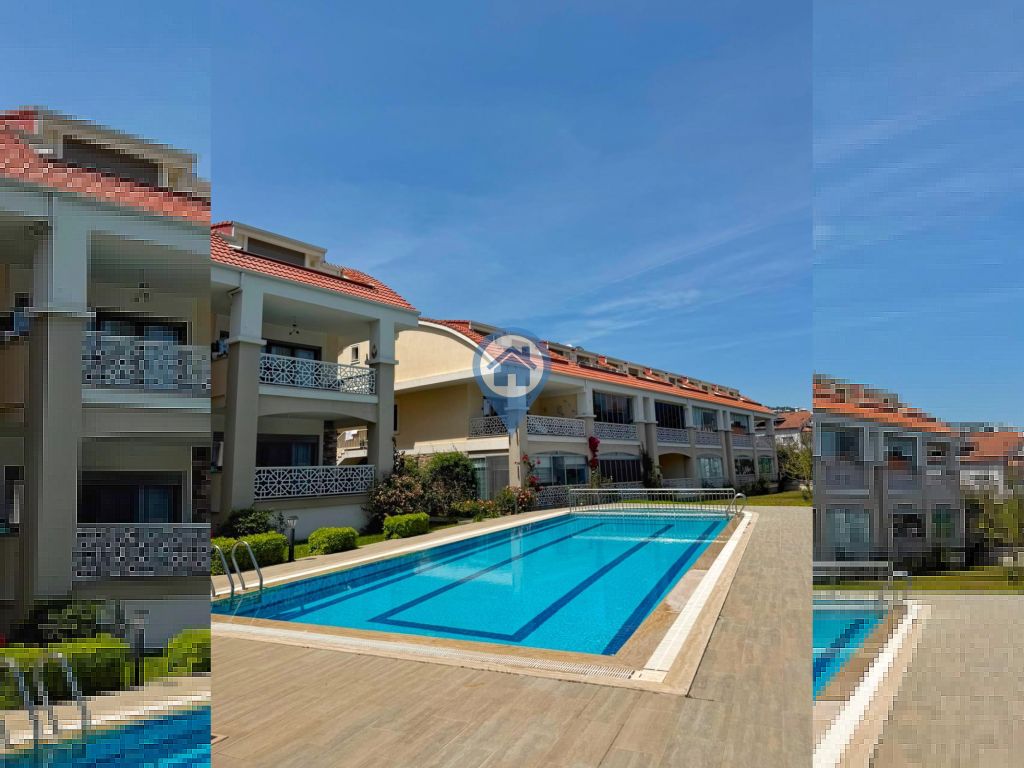 HAVUZLU SİTEDE SAKİN KONUMDA EŞYALI SATILIK 2+1 DAİRE