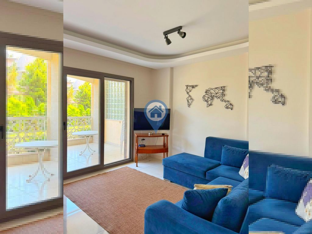 HAVUZLU SİTEDE SAKİN KONUMDA EŞYALI SATILIK 2+1 DAİRE