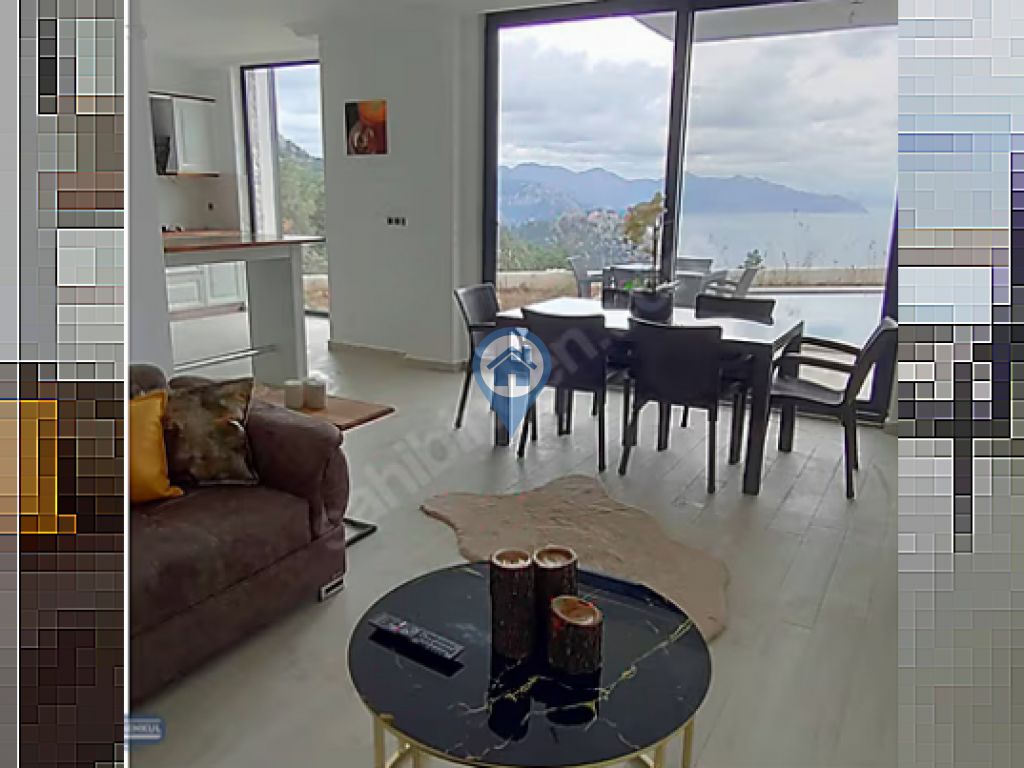 MARMARİS TURUNÇTA DENİZ MANZARALI MÜSTAKİL VİLLA
